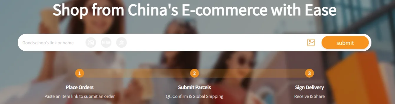 OrientDig’s official search bar for a product name or seller link